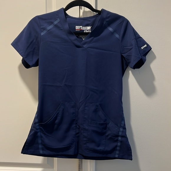 Grey’s Anatomy Navy Scrub Top - Picture 4 of 5